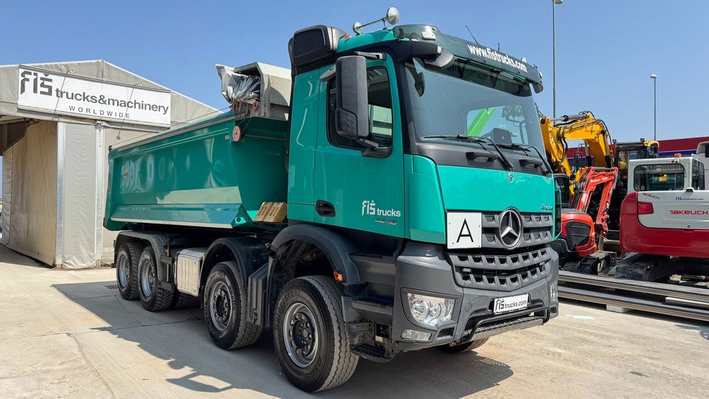 Mercedes-Benz Arocs 3248 8X4 mulda tipper - electric taurpaulin - Caminhão basculante: foto 3 Mercedes-Benz Arocs 3248 8X4 mulda tipper - electric taurpaulin - Caminhão basculante: foto 3