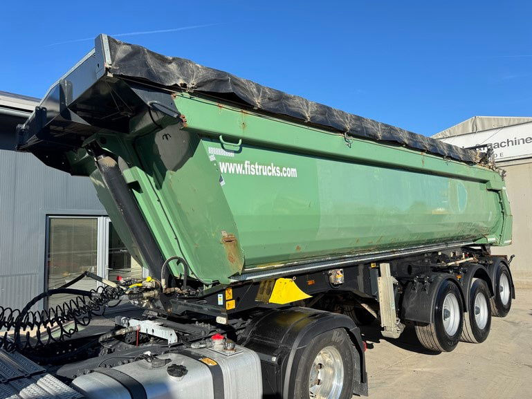 Schwarzmüller Meiller Mhps 12/27 3-Axle Tipper Trailer - hydr. back - Semireboque basculante: foto 1 Schwarzmüller Meiller Mhps 12/27 3-Axle Tipper Trailer - hydr. back - Semireboque basculante: foto 1