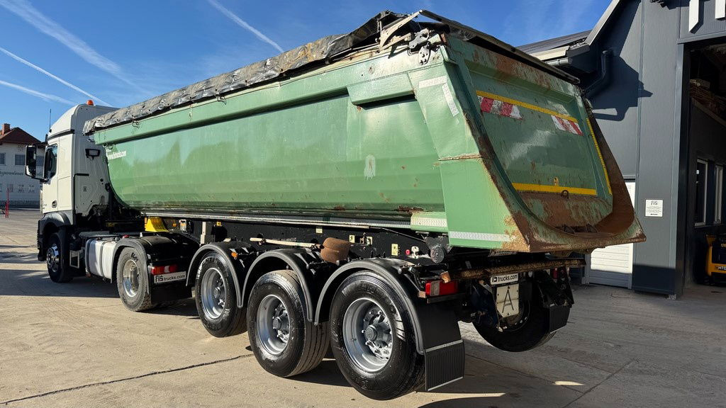 Schwarzmüller Meiller Mhps 12/27 3-Axle Tipper Trailer - hydr. back - Semireboque basculante: foto 3 Schwarzmüller Meiller Mhps 12/27 3-Axle Tipper Trailer - hydr. back - Semireboque basculante: foto 3