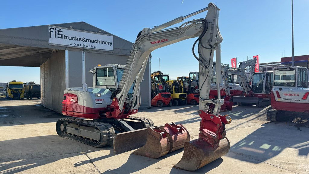 Takeuchi Takeuchi TB290-2 - 2022 Year - Powertilt - 3X Buckets - 945 Hours - Mini escavadeira: foto 5 Takeuchi Takeuchi TB290-2 - 2022 Year - Powertilt - 3X Buckets - 945 Hours - Mini escavadeira: foto 5