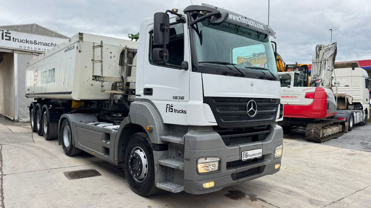 Mercedes-Benz Axor 1836 4x2 tipper hydraulics - Tractor: foto 3 Mercedes-Benz Axor 1836 4x2 tipper hydraulics - Tractor: foto 3