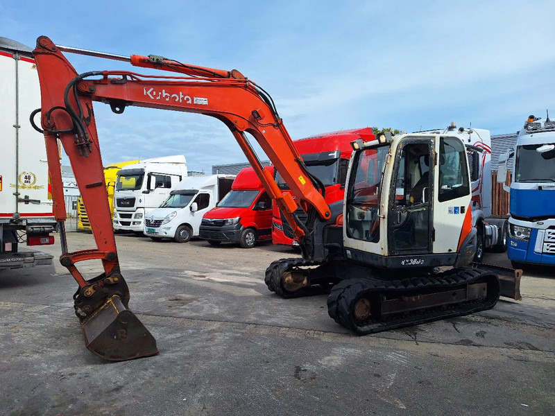 Kubota KX080 - Mini escavadeira: foto 1 Kubota KX080 - Mini escavadeira: foto 1