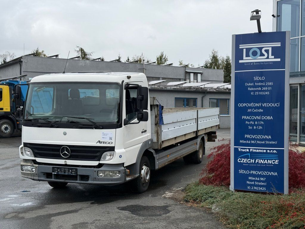 Mercedes-Benz 1018 Atego EURO 3 - Camião de caixa aberta/ Plataforma: foto 1 Mercedes-Benz 1018 Atego EURO 3 - Camião de caixa aberta/ Plataforma: foto 1