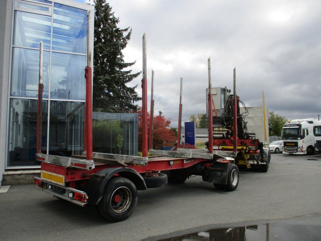 Volvo FH 16 750 6x4 + Fliegl - Caminhão florestal, Caminhão grua: foto 5 Volvo FH 16 750 6x4 + Fliegl - Caminhão florestal, Caminhão grua: foto 5