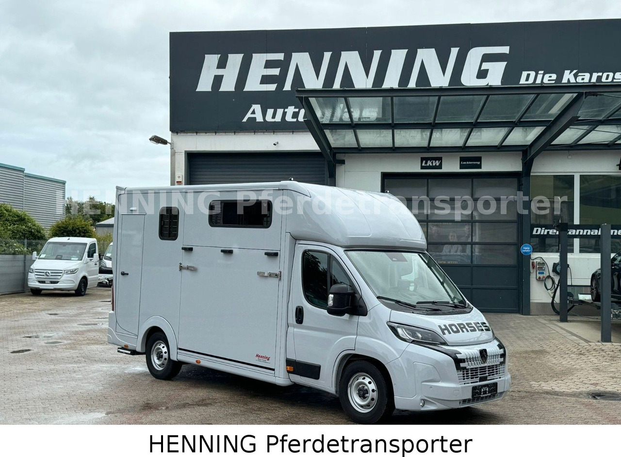 Peugeot Boxer 3 - Sitzer *GROSSE SATTELKAMMER* - Caminhão transporte de gado: foto 1 Peugeot Boxer 3 - Sitzer *GROSSE SATTELKAMMER* - Caminhão transporte de gado: foto 1