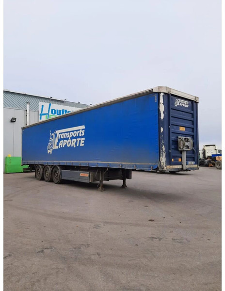Fruehauf 3 axles BPW - Semi-reboque de lona: foto 1 Fruehauf 3 axles BPW - Semi-reboque de lona: foto 1
