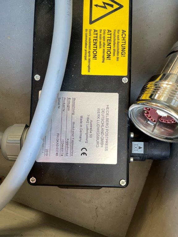 2.station Heidelberg Stahlfolder BUH 36-6 with MCT Koppelbox - Máquina de dobrar papel: foto 4 2.station Heidelberg Stahlfolder BUH 36-6 with MCT Koppelbox - Máquina de dobrar papel: foto 4