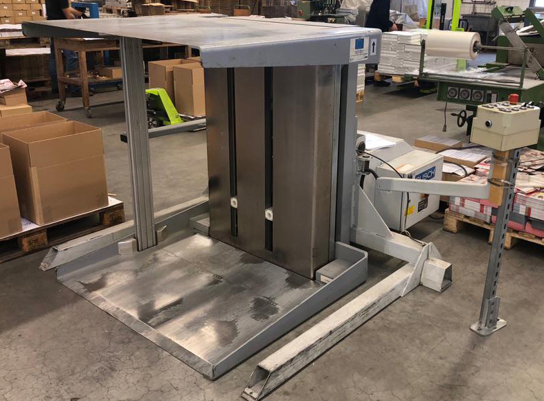 Busch SE 125 RLA pile turner - Máquina de impressão: foto 1 Busch SE 125 RLA pile turner - Máquina de impressão: foto 1