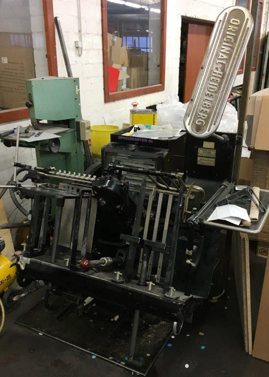 Heidelberg OHT TS Punching Crucible - Máquina de impressão: foto 1 Heidelberg OHT TS Punching Crucible - Máquina de impressão: foto 1