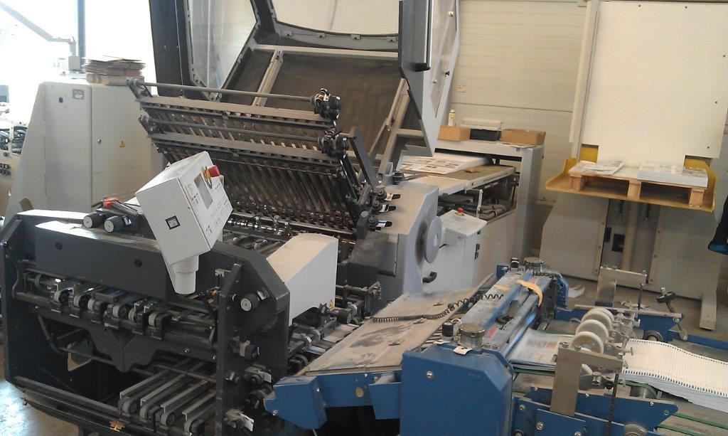 Heidelberg Steel KH 78-4-KTL-RFH 82 Combination Folding Machine - Máquina de dobrar papel: foto 1 Heidelberg Steel KH 78-4-KTL-RFH 82 Combination Folding Machine - Máquina de dobrar papel: foto 1