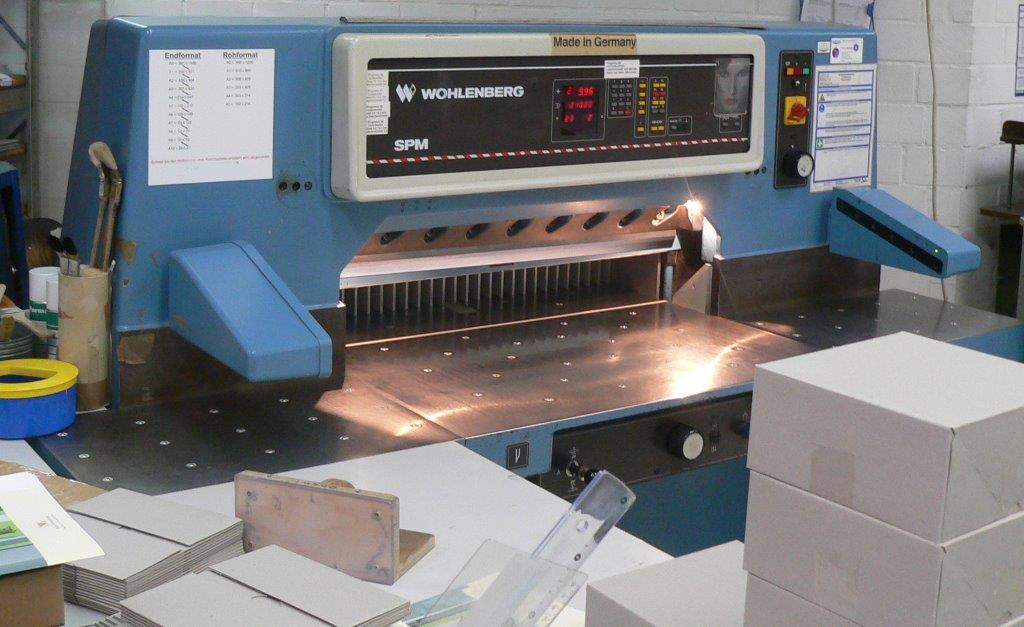 High-speed cutter Wohlenberg WP 92 SPM - Máquina de corte de papel: foto 3 High-speed cutter Wohlenberg WP 92 SPM - Máquina de corte de papel: foto 3