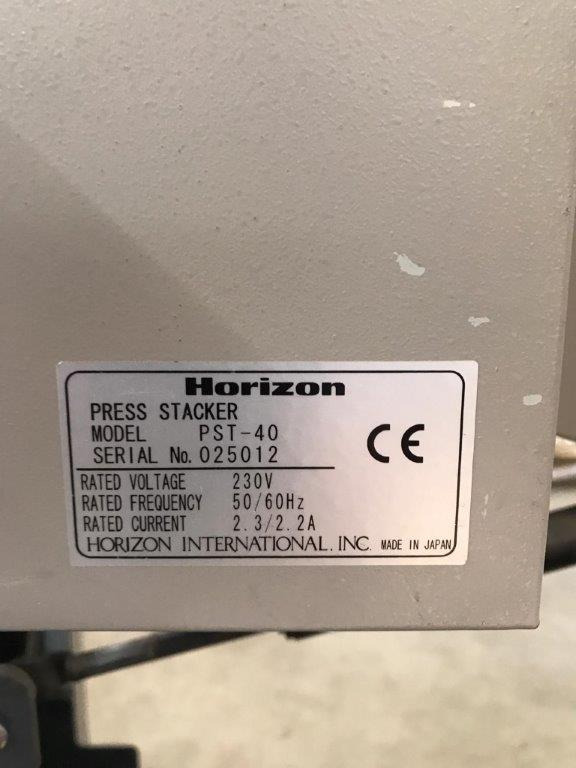 Horizon AFC-546 AKT semi-automatic adjustable combination folder with shingle press delivery Horizon PST-40 - Máquina de dobrar papel: foto 3 Horizon AFC-546 AKT semi-automatic adjustable combination folder with shingle press delivery Horizon PST-40 - Máquina de dobrar papel: foto 3