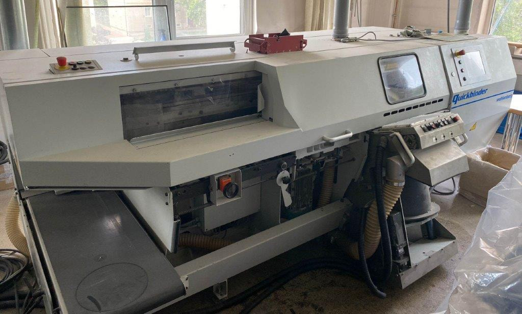 Perfect Binder Wohlenberg Quickbinder with Hotmelt, PUR and Gazing unit - Encadernadora: foto 2 Perfect Binder Wohlenberg Quickbinder with Hotmelt, PUR and Gazing unit - Encadernadora: foto 2