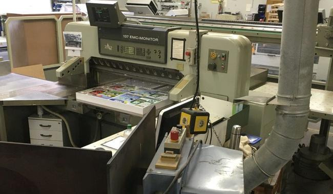 Polar Mohr 137 EM-MON cutting line - Máquina de corte de papel: foto 2 Polar Mohr 137 EM-MON cutting line - Máquina de corte de papel: foto 2