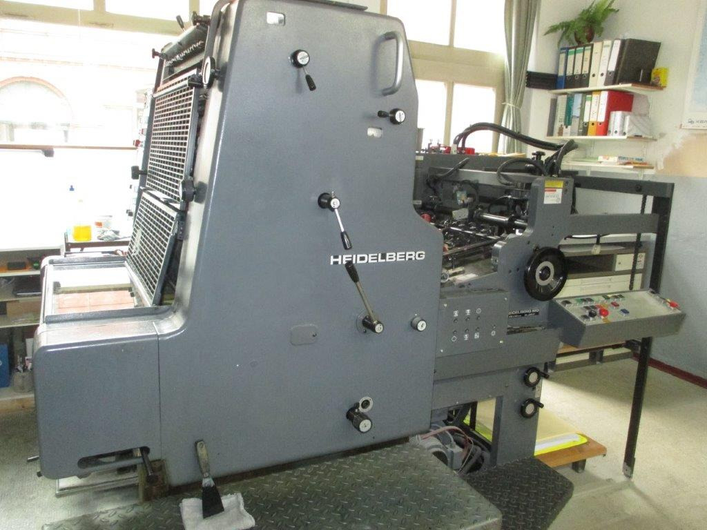 Single-Color Heidelberger M-Offset printing machine with cito system for perforation and creasing - Impressora offset: foto 2 Single-Color Heidelberger M-Offset printing machine with cito system for perforation and creasing - Impressora offset: foto 2