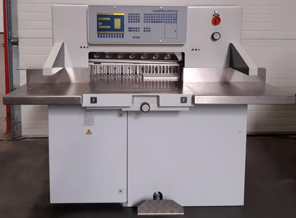 Wohlenberg cut-tec 76 cutting machine - Máquina de corte de papel: foto 1 Wohlenberg cut-tec 76 cutting machine - Máquina de corte de papel: foto 1