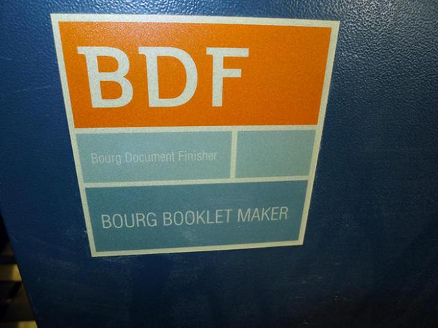C. p. Bourg BDF booklet finisher - Máquina de impressão: foto 4 C. p. Bourg BDF booklet finisher - Máquina de impressão: foto 4