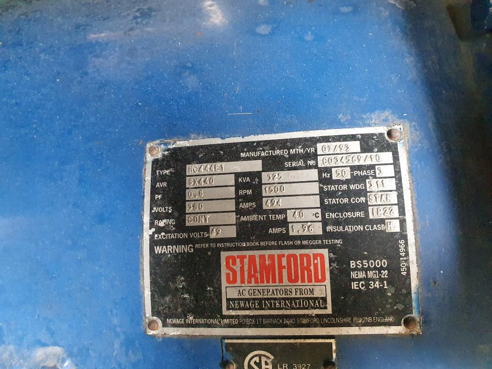 Gerador elétrico 330 kVa Fg Wilson Perkins 2006 TWG2: foto 6