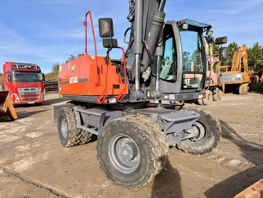 Atlas 190W - Escavadeira de rodas: foto 5 Atlas 190W - Escavadeira de rodas: foto 5