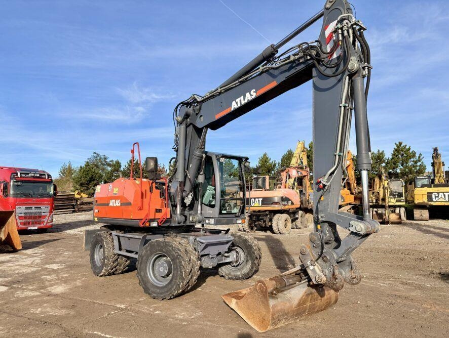 Atlas 190W - Escavadeira de rodas: foto 4 Atlas 190W - Escavadeira de rodas: foto 4
