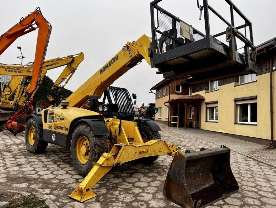 Komatsu WH714 H kosz - Empilhador telescópico: foto 5 Komatsu WH714 H kosz - Empilhador telescópico: foto 5