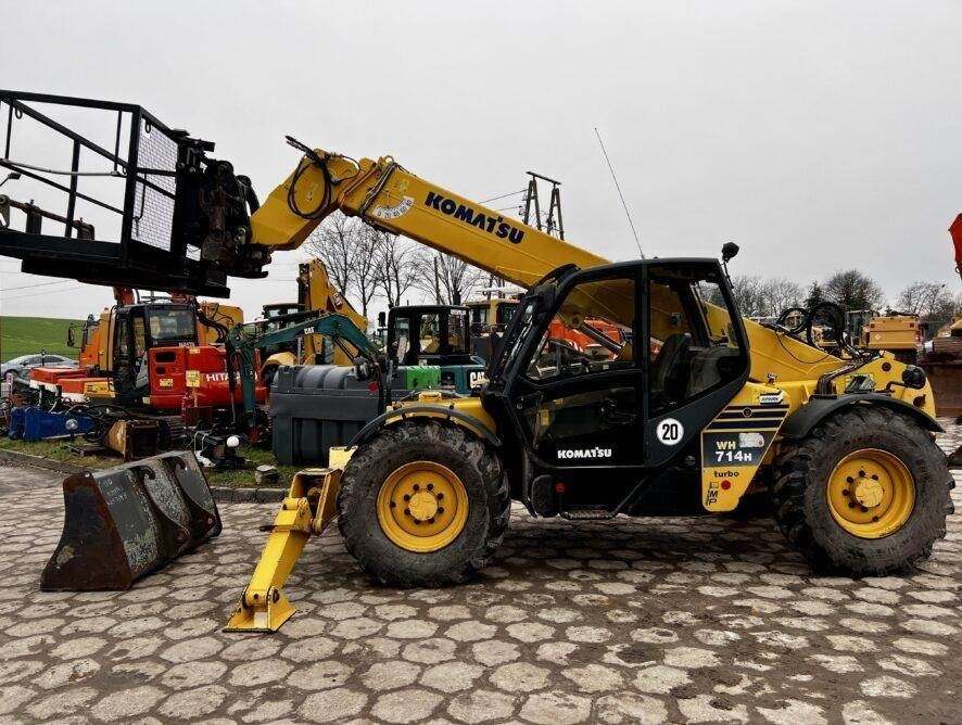 Komatsu WH714 H kosz - Empilhador telescópico: foto 4 Komatsu WH714 H kosz - Empilhador telescópico: foto 4