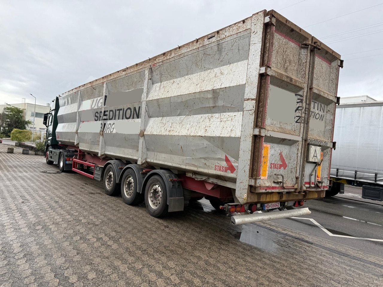 Lück SKF35 86m³/Alufelgen/SAF/Scheibe/Lift - Semireboque basculante: foto 3 Lück SKF35 86m³/Alufelgen/SAF/Scheibe/Lift - Semireboque basculante: foto 3