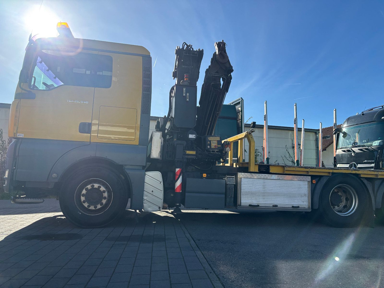 Caminhão grua MAN TGA 26.440 FASSI F450AXP Containerauf./Lenkachse: foto 6 Caminhão grua MAN TGA 26.440 FASSI F450AXP Containerauf./Lenkachse: foto 6