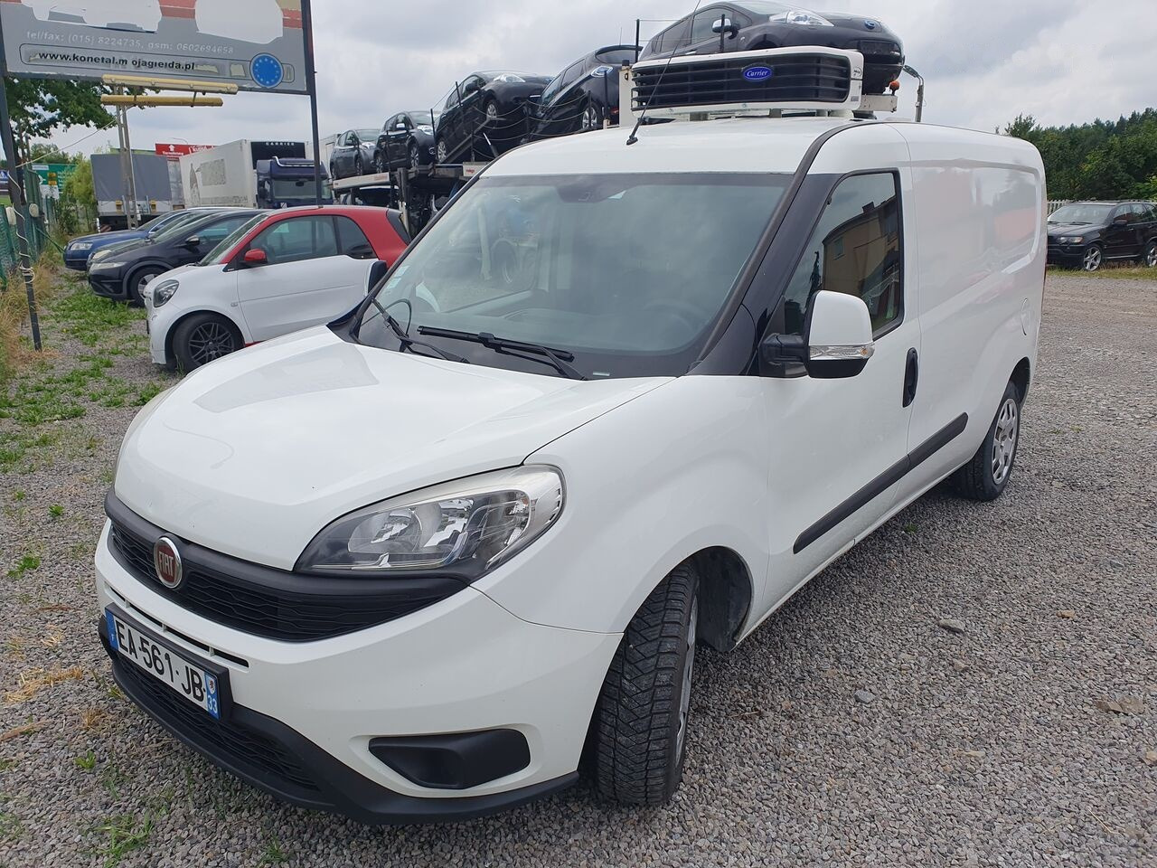 FIAT DOBLO 1.6 LONG CHLODNIA carrier +230v KLIMA EURO6 - Carrinha frigorífica: foto 1 FIAT DOBLO 1.6 LONG CHLODNIA carrier +230v KLIMA EURO6 - Carrinha frigorífica: foto 1