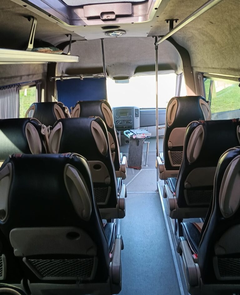 Micro-ônibus, Furgão de passageiros Mercedes-Benz SPRINTER 416 AUTOBUS 20+2 MIEJSCA: foto 8