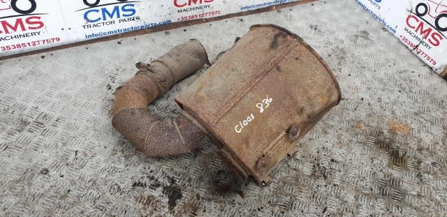 Silenciador de Trator Claas Ares 836, 696, 616, 826, 720 Exhaust Box Silencer 7700042338: foto 6