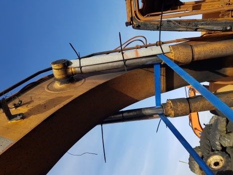 Cilindro hidráulico de Escavadeira Hyundai Robex R140lc-9a Boom Lift Cylinder Ram Lhs 31q4-50111: foto 6