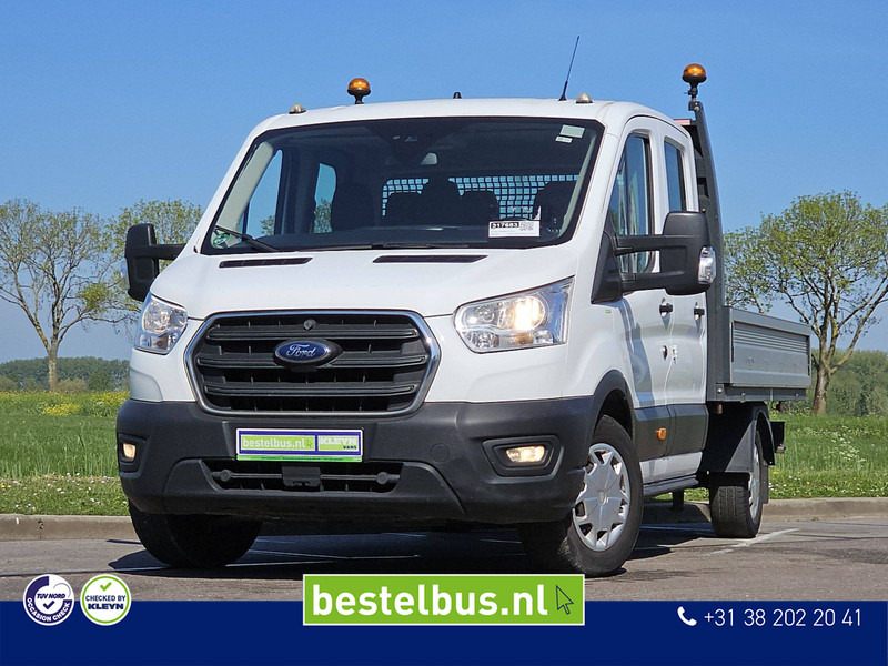 Ford Transit 350 L4 D.C Open Laadbak! - Furgão caixa aberta: foto 1 Ford Transit 350 L4 D.C Open Laadbak! - Furgão caixa aberta: foto 1