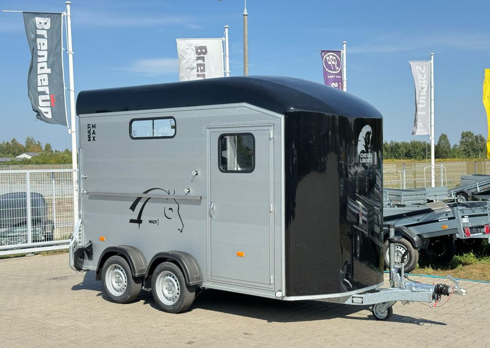 CHEVAL LIBERTÉ MultiMax przyczepa na dwa konie | duża siodlarnia | drzwi boczne | 2600 kg DMC | 380×181 cm  |  ALUMINIOWA | Debon | dostawa | mocna i solidna | - Reboque para cavalos: foto 1 CHEVAL LIBERTÉ MultiMax przyczepa na dwa konie | duża siodlarnia | drzwi boczne | 2600 kg DMC | 380×181 cm  |  ALUMINIOWA | Debon | dostawa | mocna i solidna | - Reboque para cavalos: foto 1