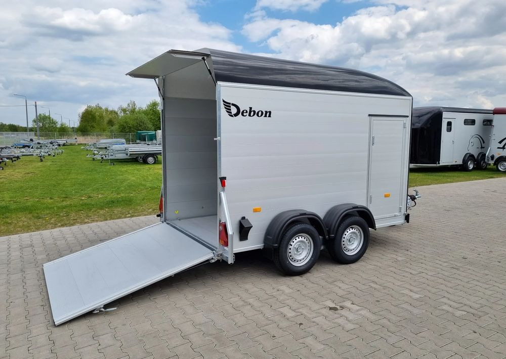 Reboque furgão nuevo DEBON Furgon C500 ALU + drzwi boczne: foto 15