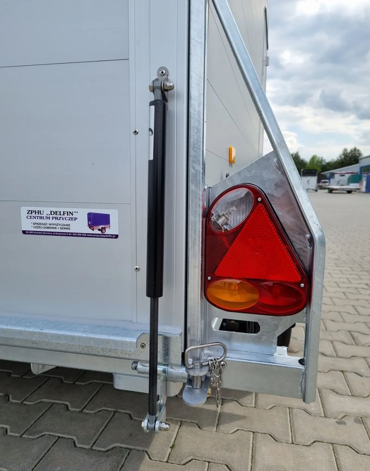 Reboque furgão nuevo DEBON Furgon C500 ALU + drzwi boczne: foto 10