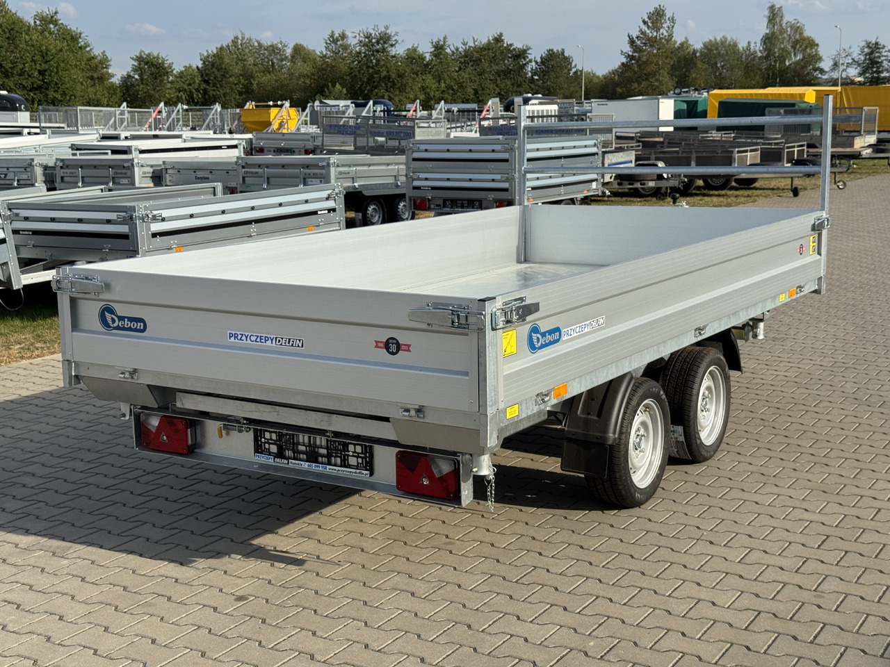 DEBON PW 3.6 Electric 360x180 cm 3.5T - Reboque basculante: foto 4 DEBON PW 3.6 Electric 360x180 cm 3.5T - Reboque basculante: foto 4
