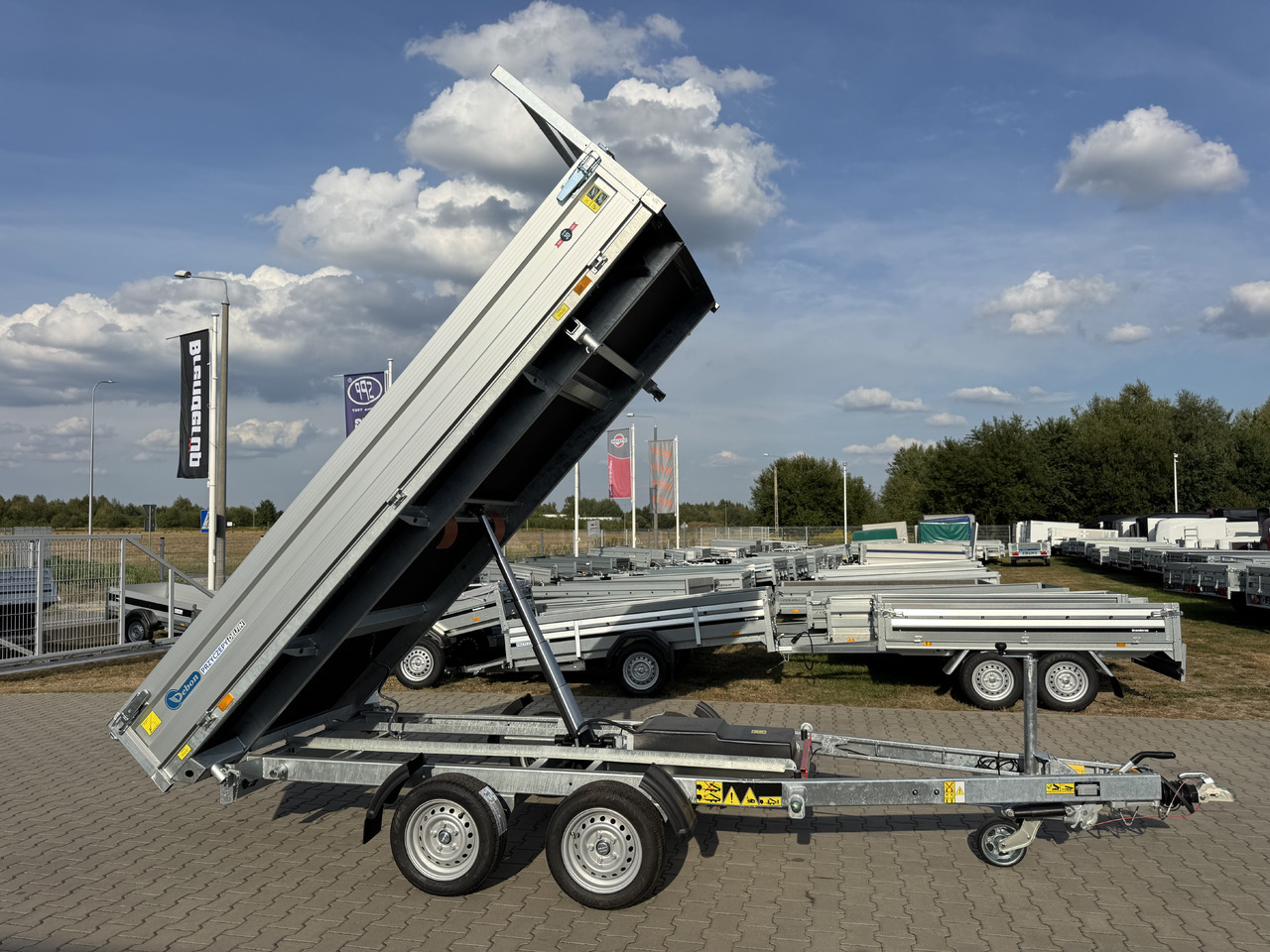 DEBON PW 3.6 Electric 360x180 cm 3.5T - Reboque basculante: foto 1 DEBON PW 3.6 Electric 360x180 cm 3.5T - Reboque basculante: foto 1