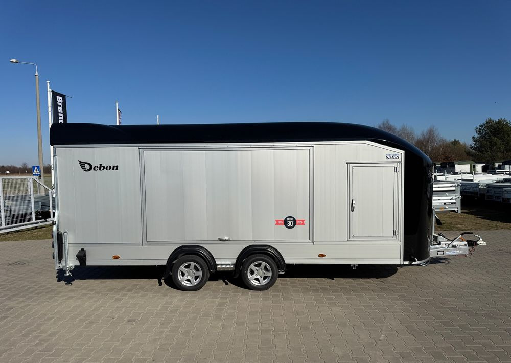 Debon C2000 - zamknięta przyczepa do przewozu aut, 550 x 215 cm, 3500kg, felgi ALU, wciągarka elektryczna - Reboque furgão: foto 3 Debon C2000 - zamknięta przyczepa do przewozu aut, 550 x 215 cm, 3500kg, felgi ALU, wciągarka elektryczna - Reboque furgão: foto 3