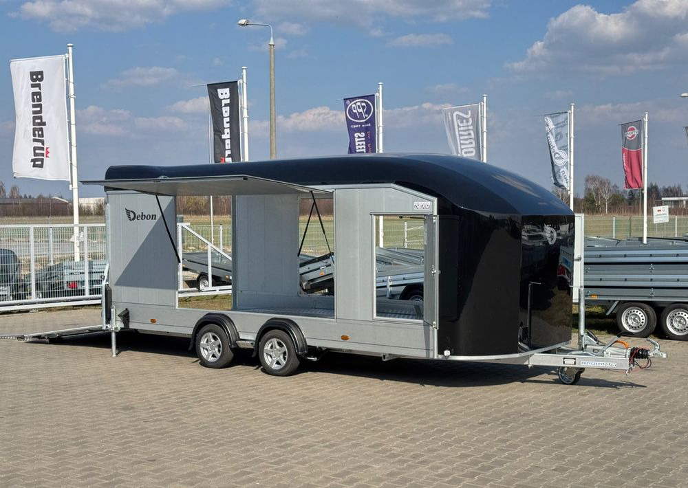 Debon C2000 - zamknięta przyczepa do przewozu aut, 550 x 215 cm, 3500kg, felgi ALU, wciągarka elektryczna - Reboque furgão: foto 2 Debon C2000 - zamknięta przyczepa do przewozu aut, 550 x 215 cm, 3500kg, felgi ALU, wciągarka elektryczna - Reboque furgão: foto 2