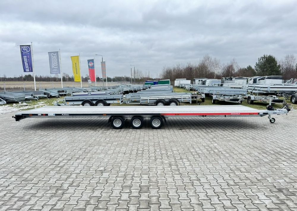 Lorries PL35-8521 laweta na dwa auta 3500kg wypełnienie podłogi ALU 3 osie - Reboque transporte de veículos: foto 4 Lorries PL35-8521 laweta na dwa auta 3500kg wypełnienie podłogi ALU 3 osie - Reboque transporte de veículos: foto 4