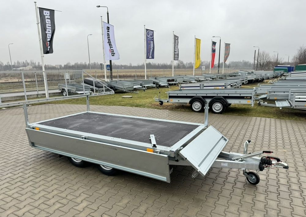 Reboque plataforma/ Caixa aberta nuevo NEPTUN Nordica N13-302 2 KPS GN274 | 302 x 151 x 40 cm / 1300 kg: foto 20