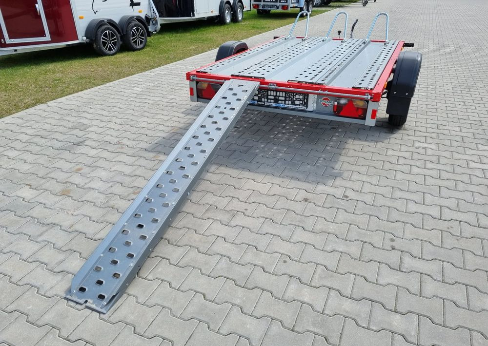 Reboque para moto nuevo STEMA STM 02 10-25-15.1 red | 251x153 cm 3 motocykle | DMC 1000kg: foto 13