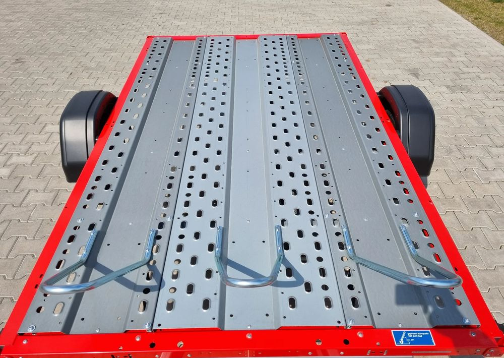 Reboque para moto nuevo STEMA STM 02 10-25-15.1 red | 251x153 cm 3 motocykle | DMC 1000kg: foto 10