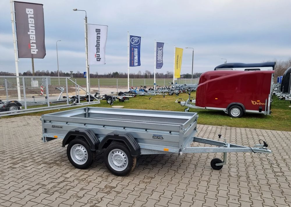 ZASŁAW 265T | 265 x 132 / 750 kg/ 2 osie / lekka przyczepa skrzyniowa - Reboque plataforma/ Caixa aberta: foto 1 ZASŁAW 265T | 265 x 132 / 750 kg/ 2 osie / lekka przyczepa skrzyniowa - Reboque plataforma/ Caixa aberta: foto 1