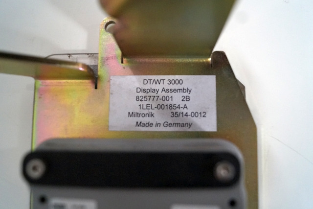 Crown 825777-001 | DT/WT 3000 Display ASSEMBLY 825777-001 2B 1LEL-001854-A Mitro DT/WT 3000 Display ASSEMBLY 825777-001 2B 1LEL-001854-A Mitronik 35/14-0012 - Painel de instrumentos de Equipamento de movimentação: foto 3 Crown 825777-001 | DT/WT 3000 Display ASSEMBLY 825777-001 2B 1LEL-001854-A Mitro DT/WT 3000 Display ASSEMBLY 825777-001 2B 1LEL-001854-A Mitronik 35/14-0012 - Painel de instrumentos de Equipamento de movimentação: foto 3