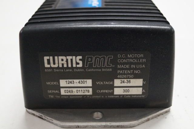 Curtis unknown | DC motor controller Curtis type 1243-4301 24-36V 300A sn. 0249- - Centralina electrónica de Equipamento de movimentação: foto 2 Curtis unknown | DC motor controller Curtis type 1243-4301 24-36V 300A sn. 0249- - Centralina electrónica de Equipamento de movimentação: foto 2