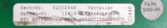 Jungheinrich 52002646 | Verzamelprint Board printed circuit 50434100 for EKS Verzamelprint Board printed circuit 50434100 for EKS - Sistema elétrico de Equipamento de movimentação: foto 3 Jungheinrich 52002646 | Verzamelprint Board printed circuit 50434100 for EKS Verzamelprint Board printed circuit 50434100 for EKS - Sistema elétrico de Equipamento de movimentação: foto 3