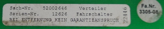 Jungheinrich 52002646 | Verzamelprint Board printed circuit 50434100 for EKS Verzamelprint Board printed circuit 50434100 for EKS - Sistema elétrico de Equipamento de movimentação: foto 3 Jungheinrich 52002646 | Verzamelprint Board printed circuit 50434100 for EKS Verzamelprint Board printed circuit 50434100 for EKS - Sistema elétrico de Equipamento de movimentação: foto 3