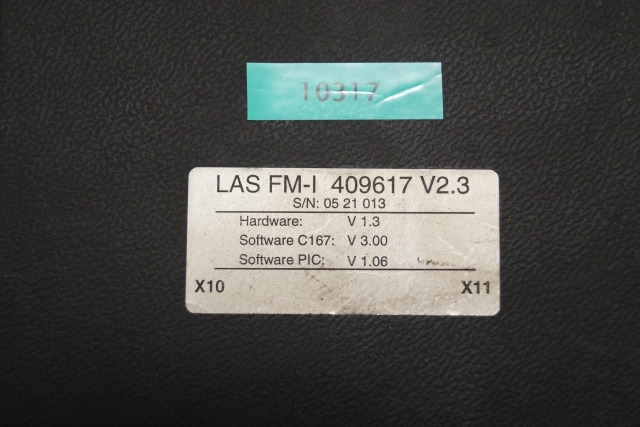 OM Pimespo 409617 | LAS FM-I V2.3 Sw. C167 V3.00 Sw PIC V1.06 LAS for XR14AC yea - Centralina electrónica de Equipamento de movimentação: foto 2 OM Pimespo 409617 | LAS FM-I V2.3 Sw. C167 V3.00 Sw PIC V1.06 LAS for XR14AC yea - Centralina electrónica de Equipamento de movimentação: foto 2